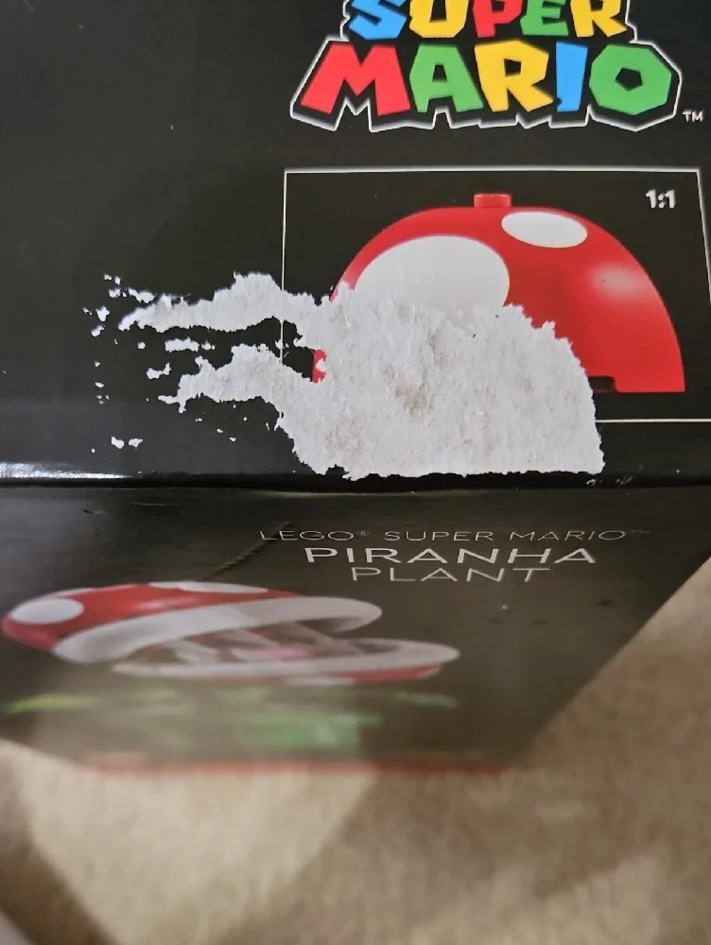 Nintendo Super Mario Piranha Plant Buildable Toy - New In Sealed Box
